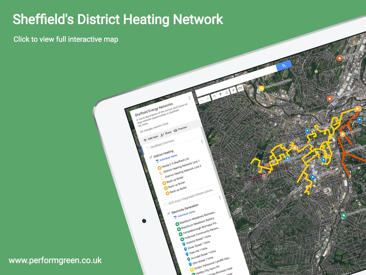 Mapping Sheffield’s district heating network Perform Green Perform